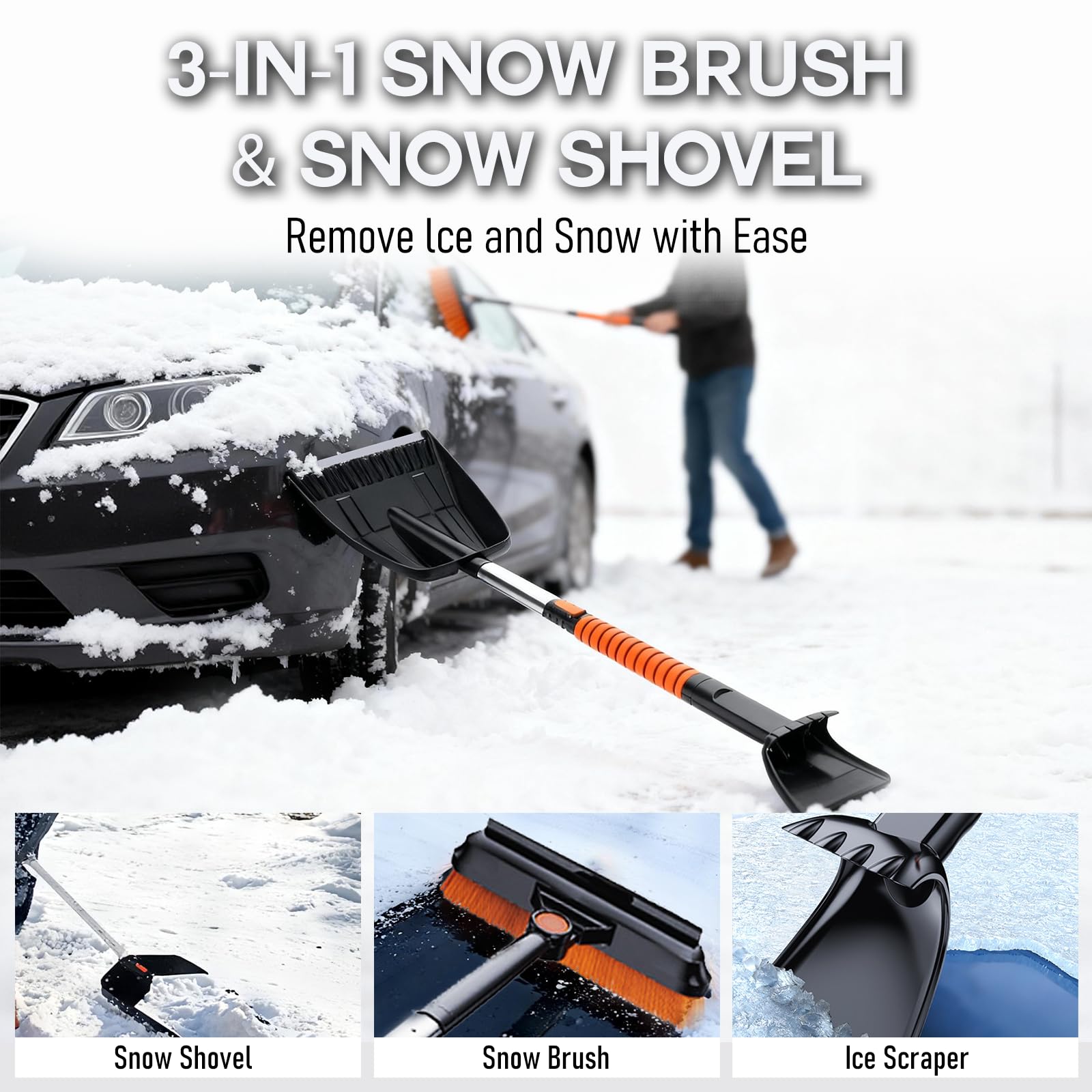 Rascador de nieve para coche