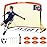 Dimples Excel Soccer Goals Kids Net for Backyard 7x5, 5x3.6, 4x3, 3x2.2 FT