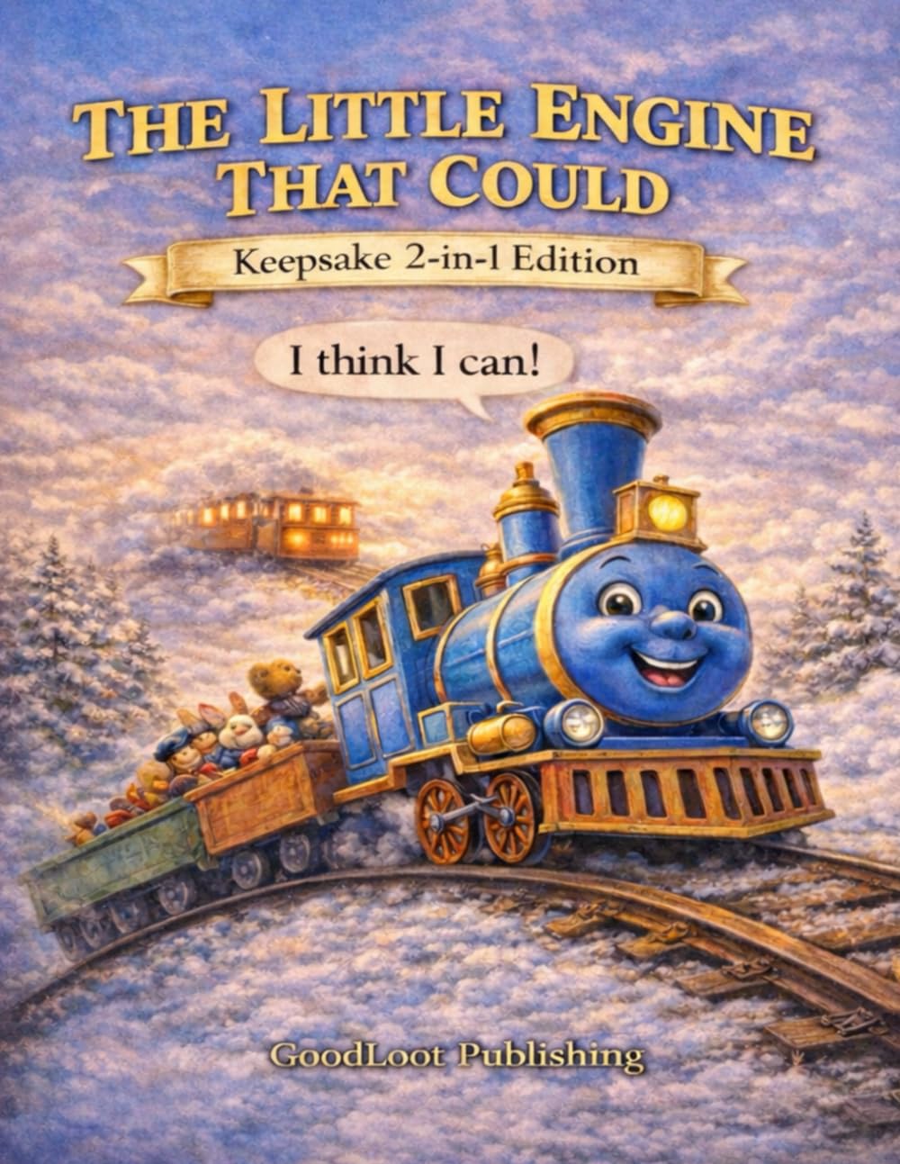 The Little Engine That Could (Keepsake 2-in-1 Edition): A Heartwarming Train Story About Courage, Perseverance, and Believing in Yourself: Plus a Gentle New Story of Legacy