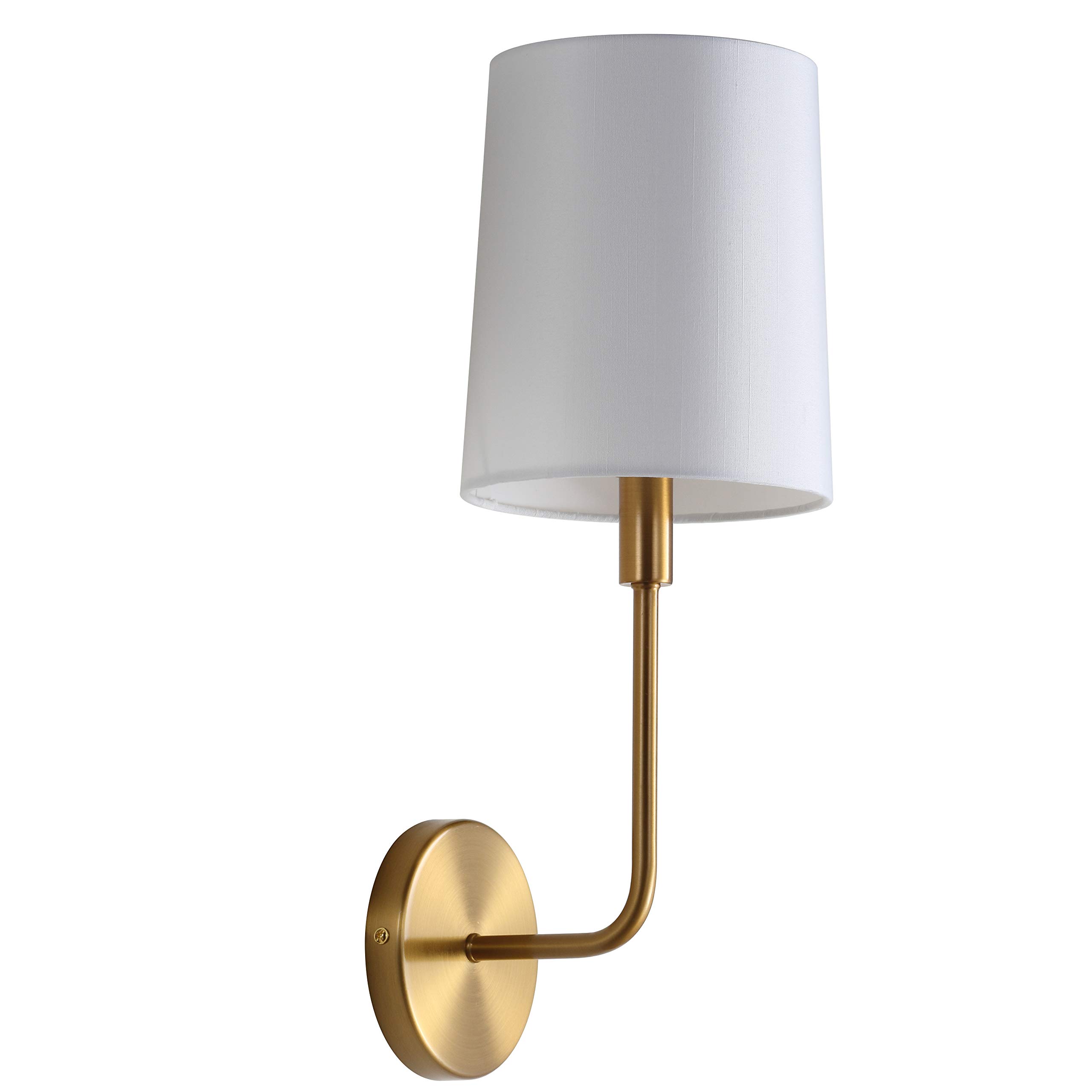 SAFAVIEH SCN4014A Lighting Jaxson Brass Gold Wall (LED Bulb