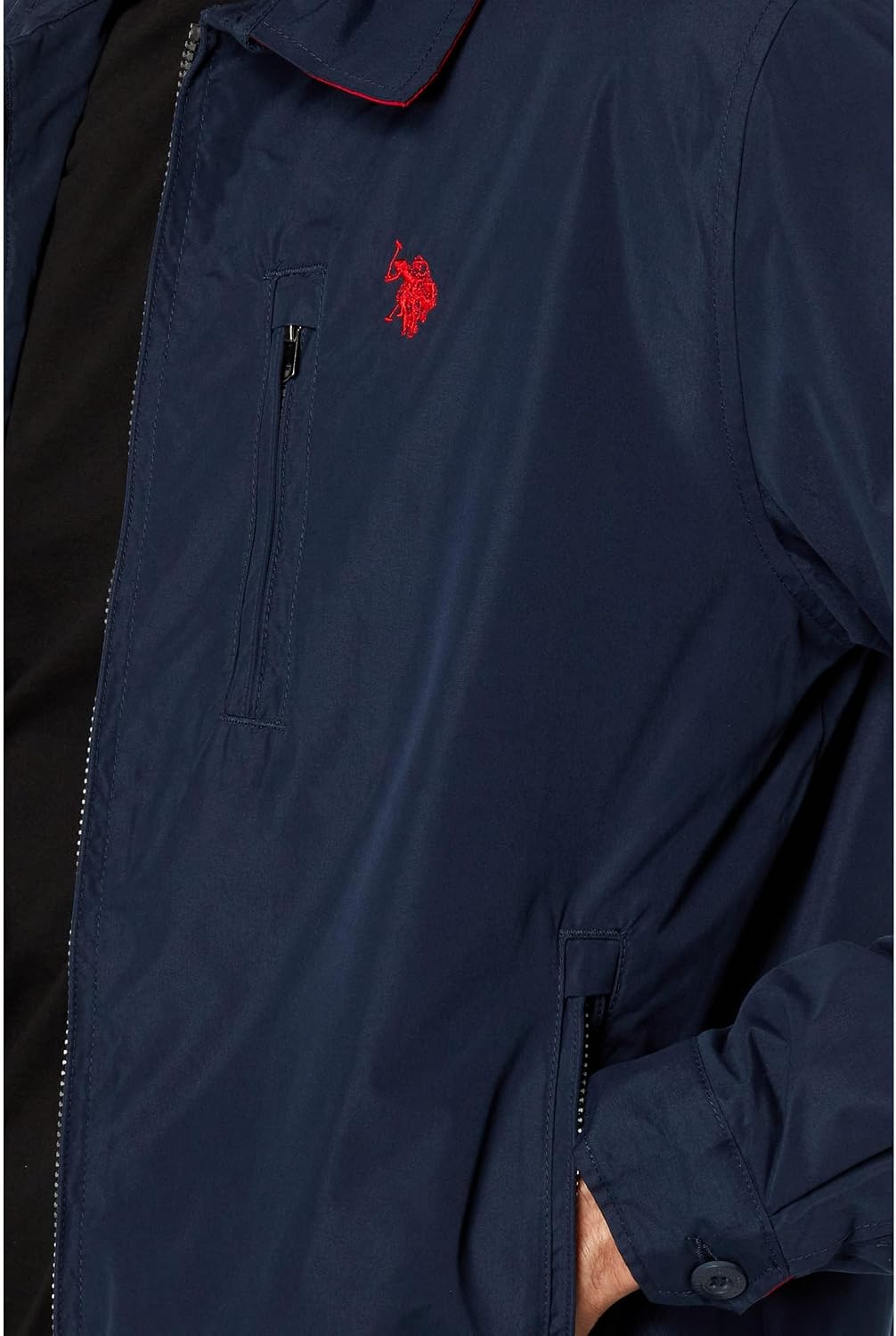 U.S. POLO ASSN. Men's Polar Fleece Lined Golf Jacket