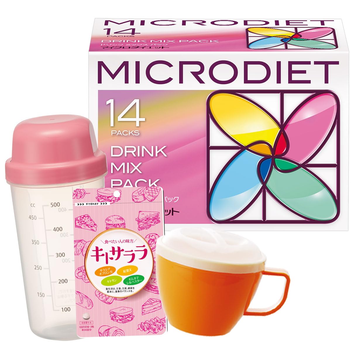 Amazon.co.jp: マイクロダイエット全種類セット(14食＆サプリ等
