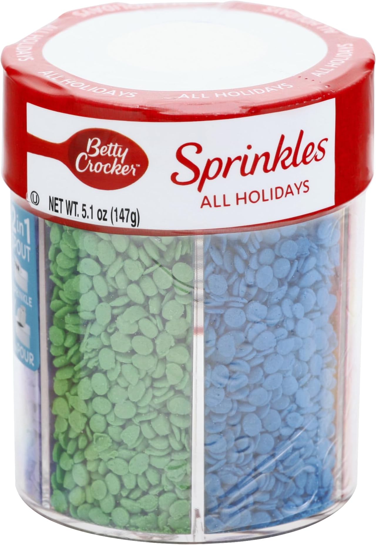 Sprinkles, Assorted Holiday, 5.1 oz
