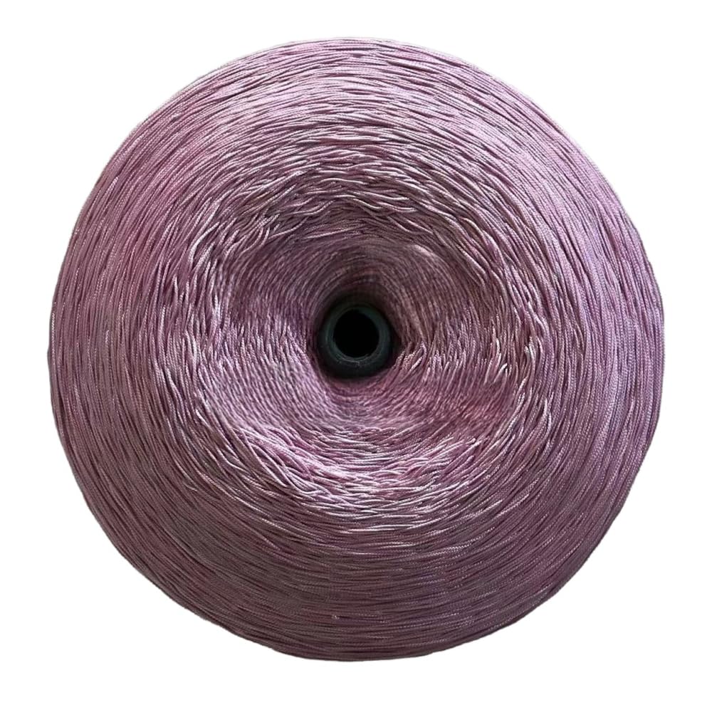 Blausky 20 cm x 1 m Wide Tassel Fringe Trim Dance Fringe Cut Fringe Silky Fringe Ribbon Decorative Ribbon Fringe Trim Ribbons for Sewing, for Latin Dress Lingerie Curtains, Light Pink Violet
