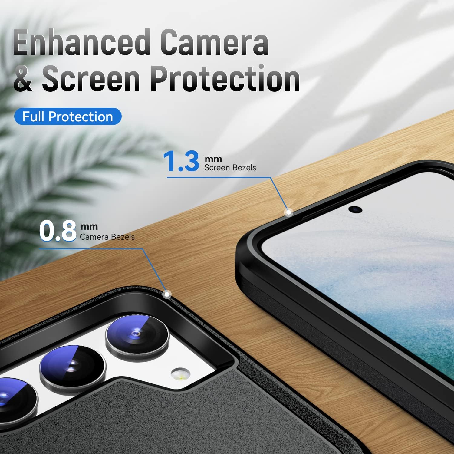 for Samsung Galaxy S23 Plus Case Galaxy S23  Case with Kickstand Armor Magnetic Ring Rugged Protective Military Grade Shockproof for Galaxy S23 Plus Phone Case (Black)