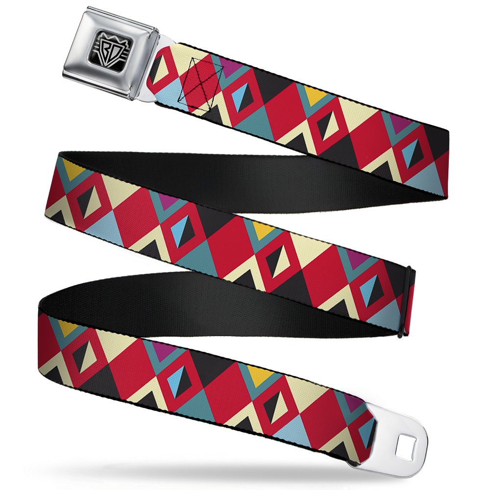 Cinturón de seguridad Geometric9 multicolor para personalizar el interior de tu coche clásico 8
