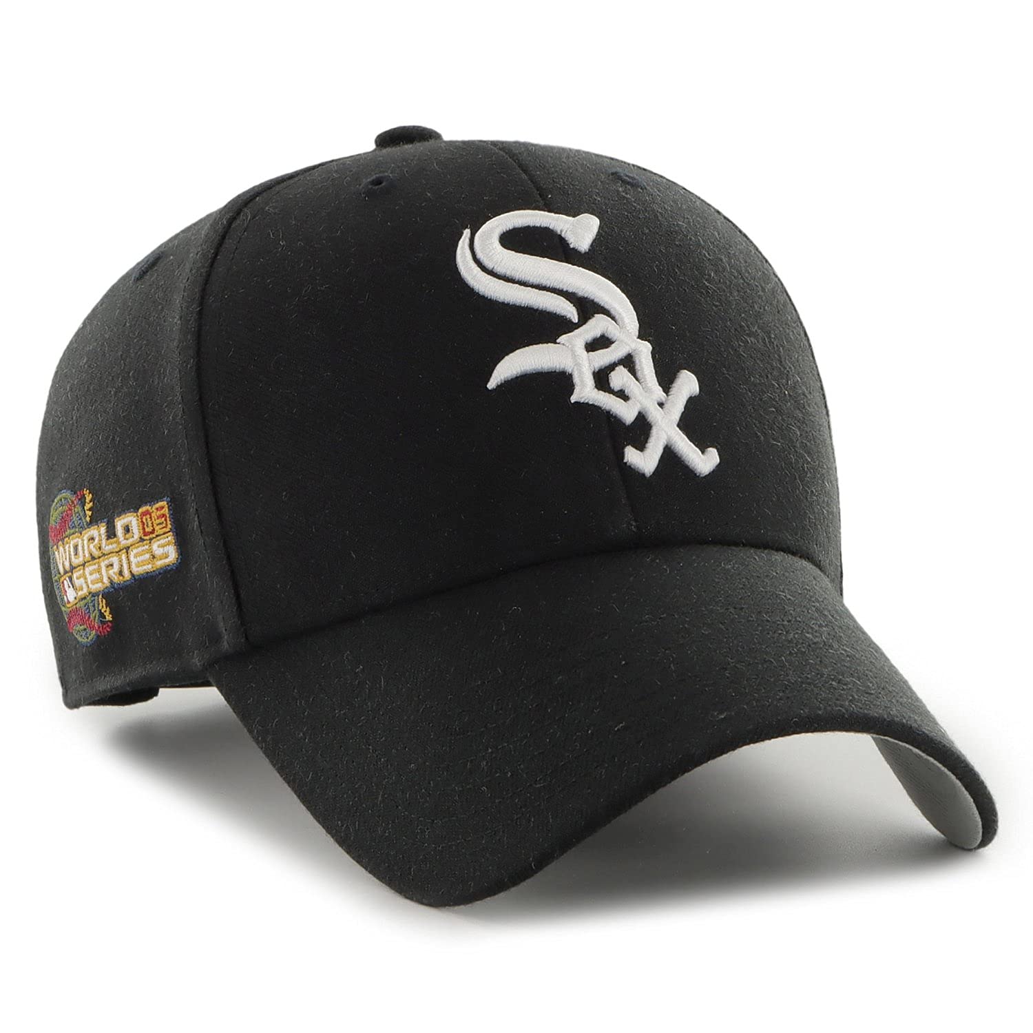47Chicago White Sox Black MLB Sure Shot Most Value P. Snapback Cap