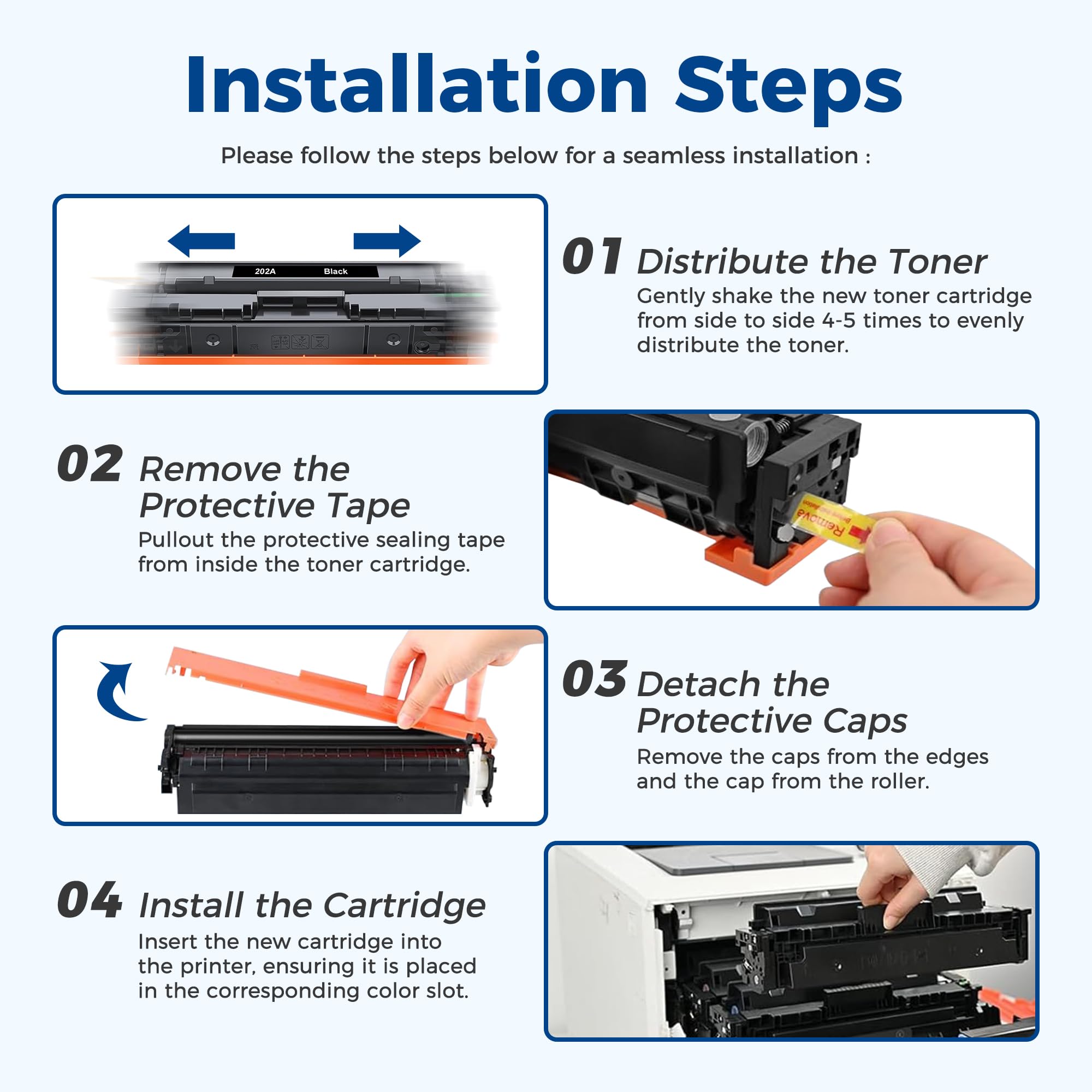 TN660 High Yield Black Toner Cartridge Replacement for Brother TN