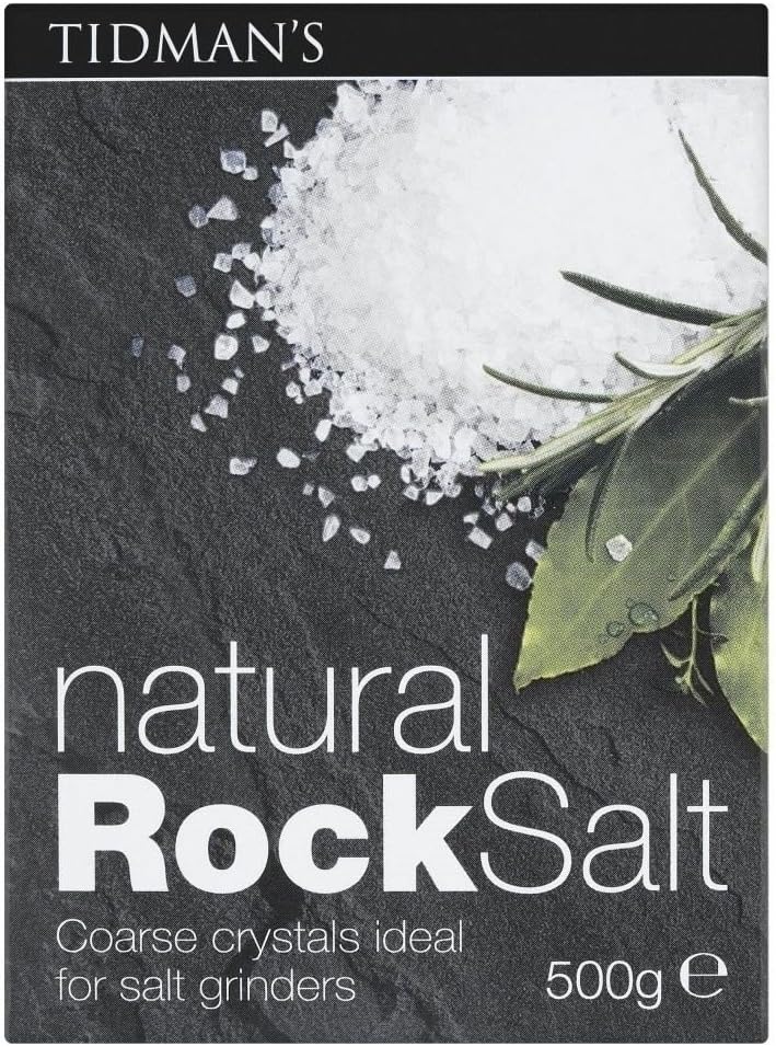 Tidmans Natural Rock Salt 500g Amazon.ca Grocery & Gourmet Food