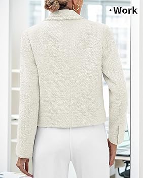 Velet Blazer Jacket for Women ' s 2025 Blazers Buainess Casual