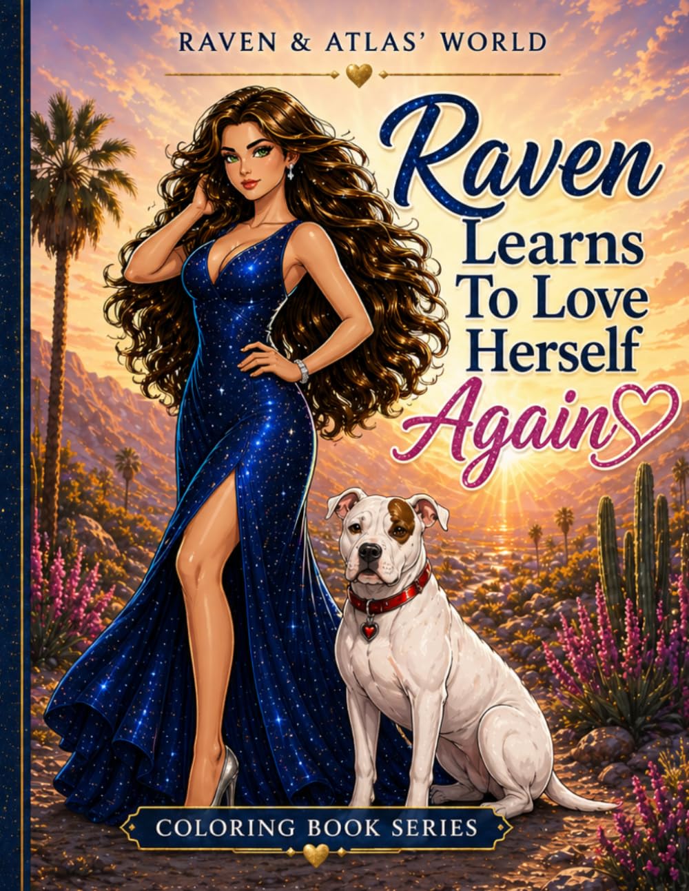 Raven Learns To Love Herself (Raven & Atlas' World Coloring Book Series)