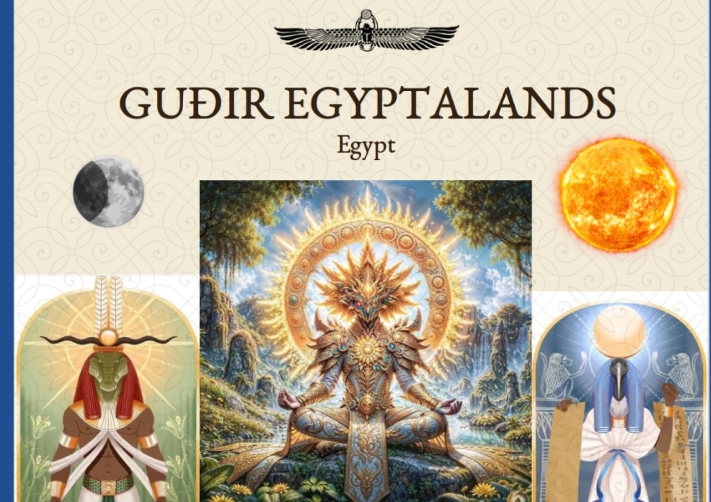 GUÐIR EGYPTALANDS: Listi yfir 50 frægustu guði Forn-Egypta