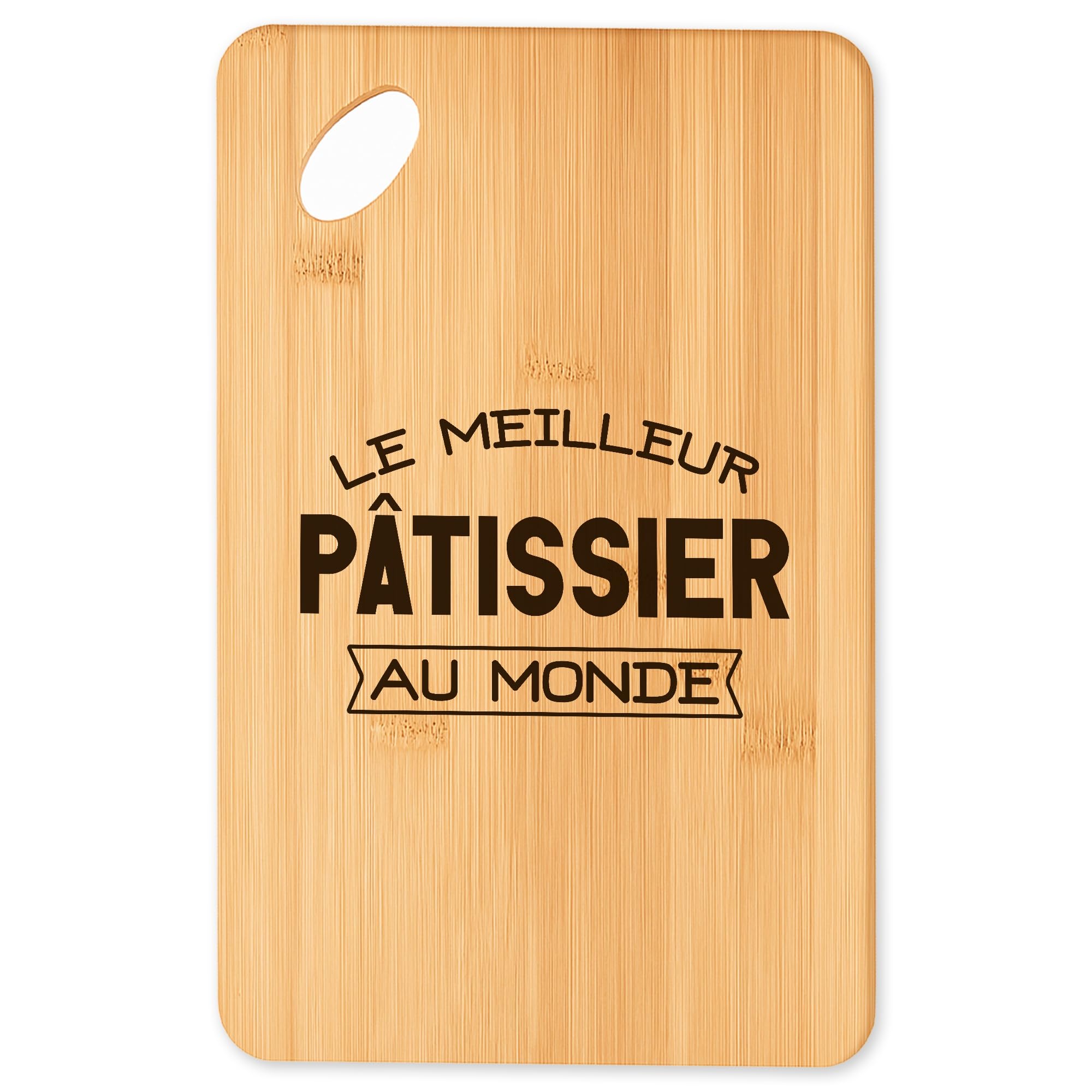 Planche à découper Le meilleur Patissier plateau apéro en bambou cuisine barbecue