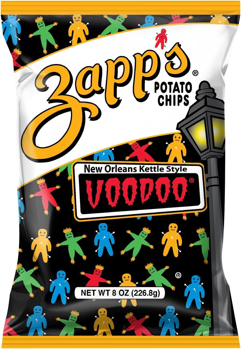 Zapps Voodoo Potato Chips, 8 oz