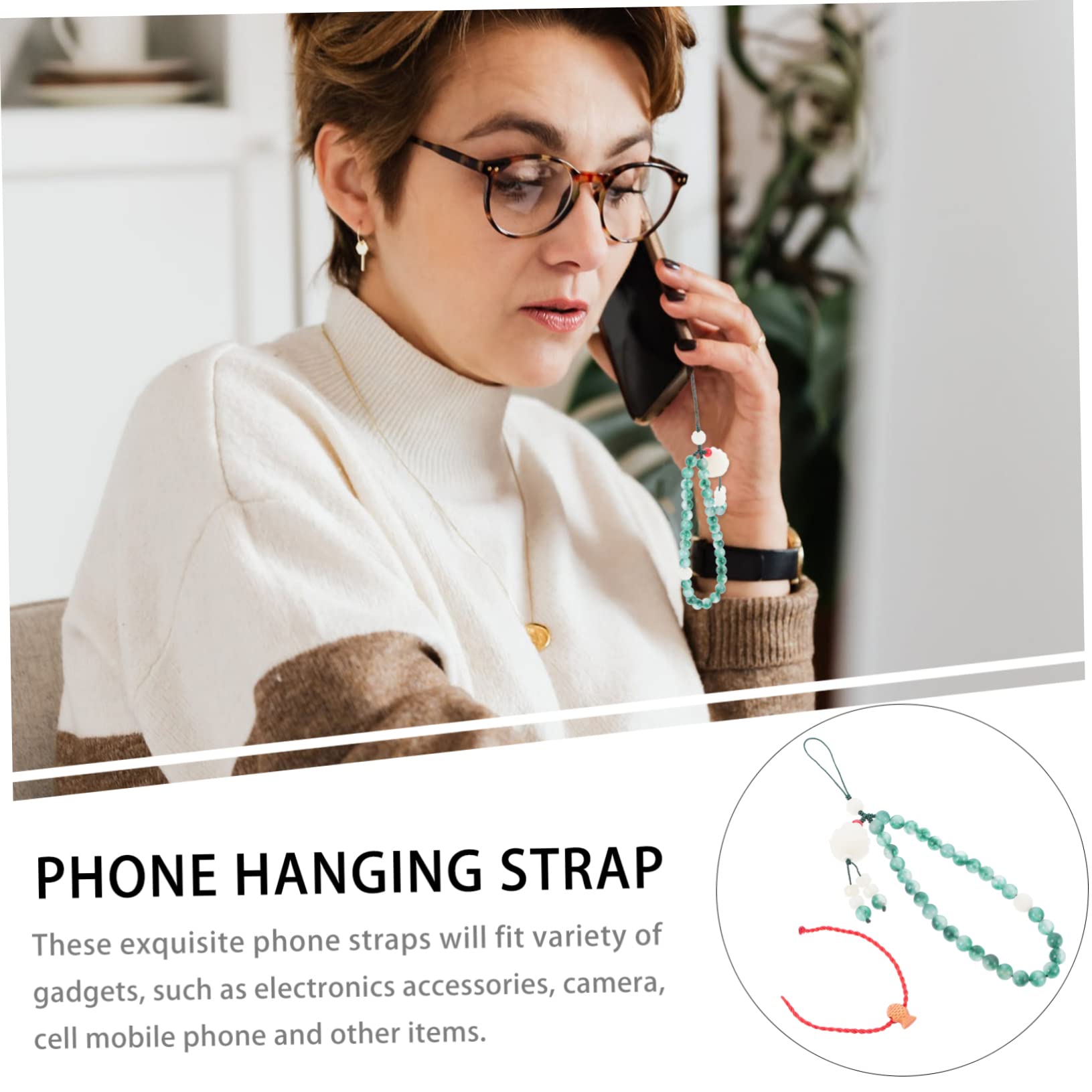 EXCEART Cuerda de Teléfono Móvil Correa Colgante Accesorio Artículos