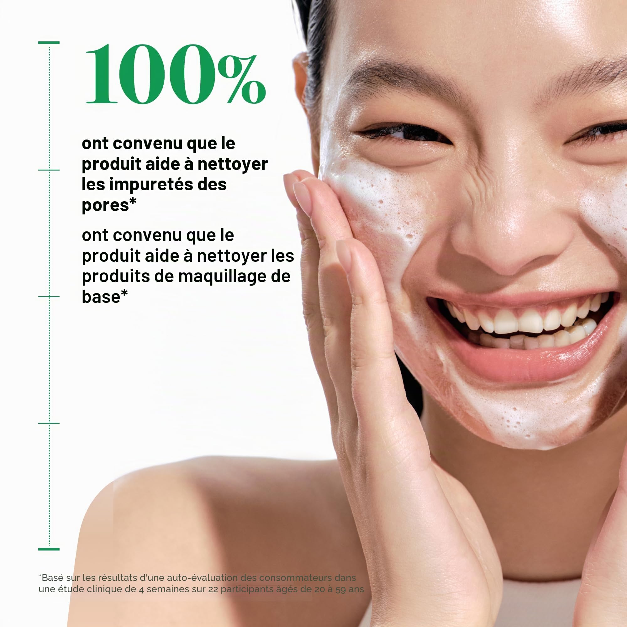 ANUA Heartleaf Nettoyant Visage Moussant – Mousse Nettoyante Acide Salicylique (BHA), Nettoyage Profond des Pores & Points Noirs, Hydratant, Peau Sensible, Skincare Coréenne – 150ml