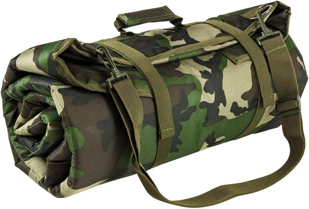 NC Star CVSHMR2957WC Ncstar, Roll Up Shooting Mat, Woodland Camo