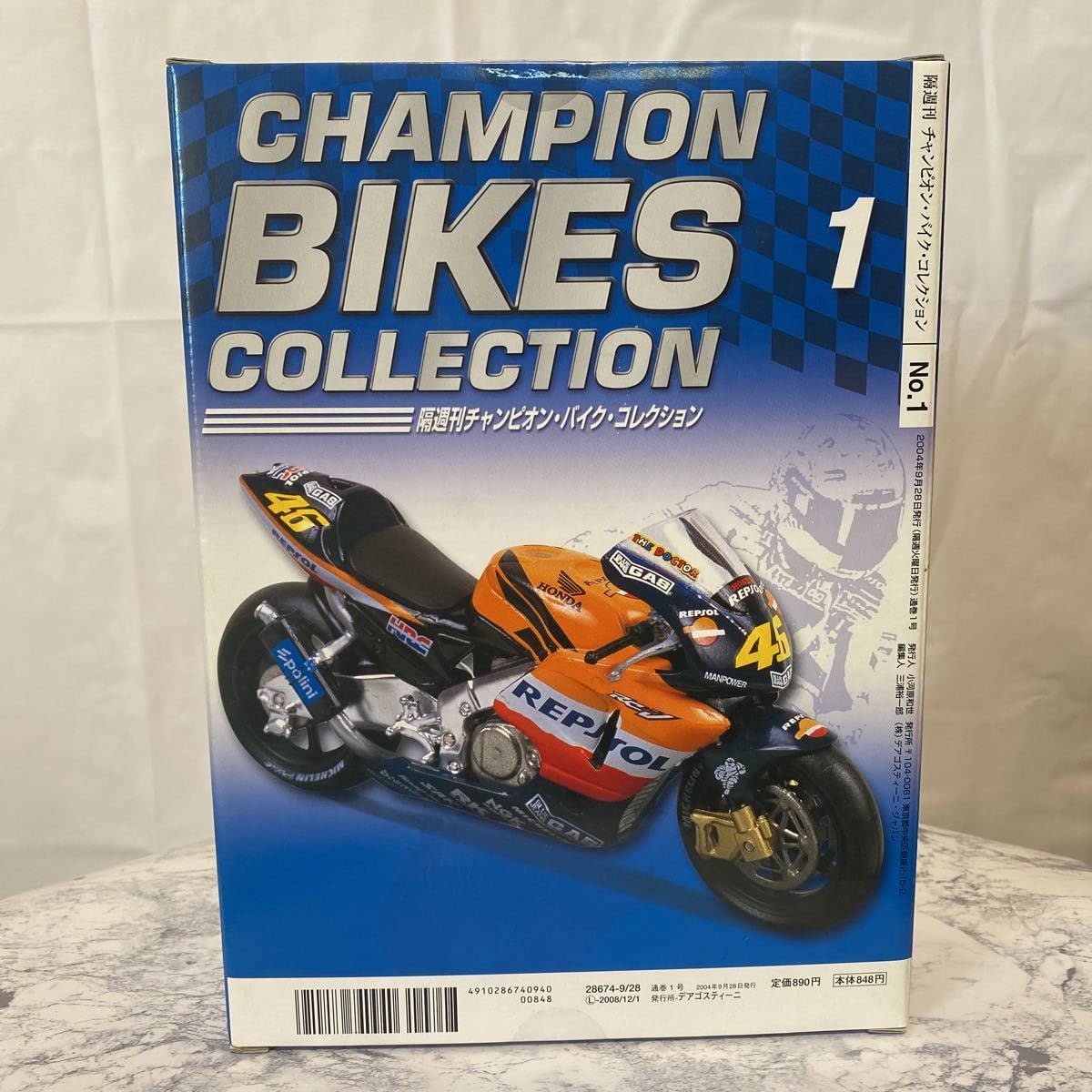 MINICHAMPS RC211V 1:6 バレンティーノ・ロッシモデル