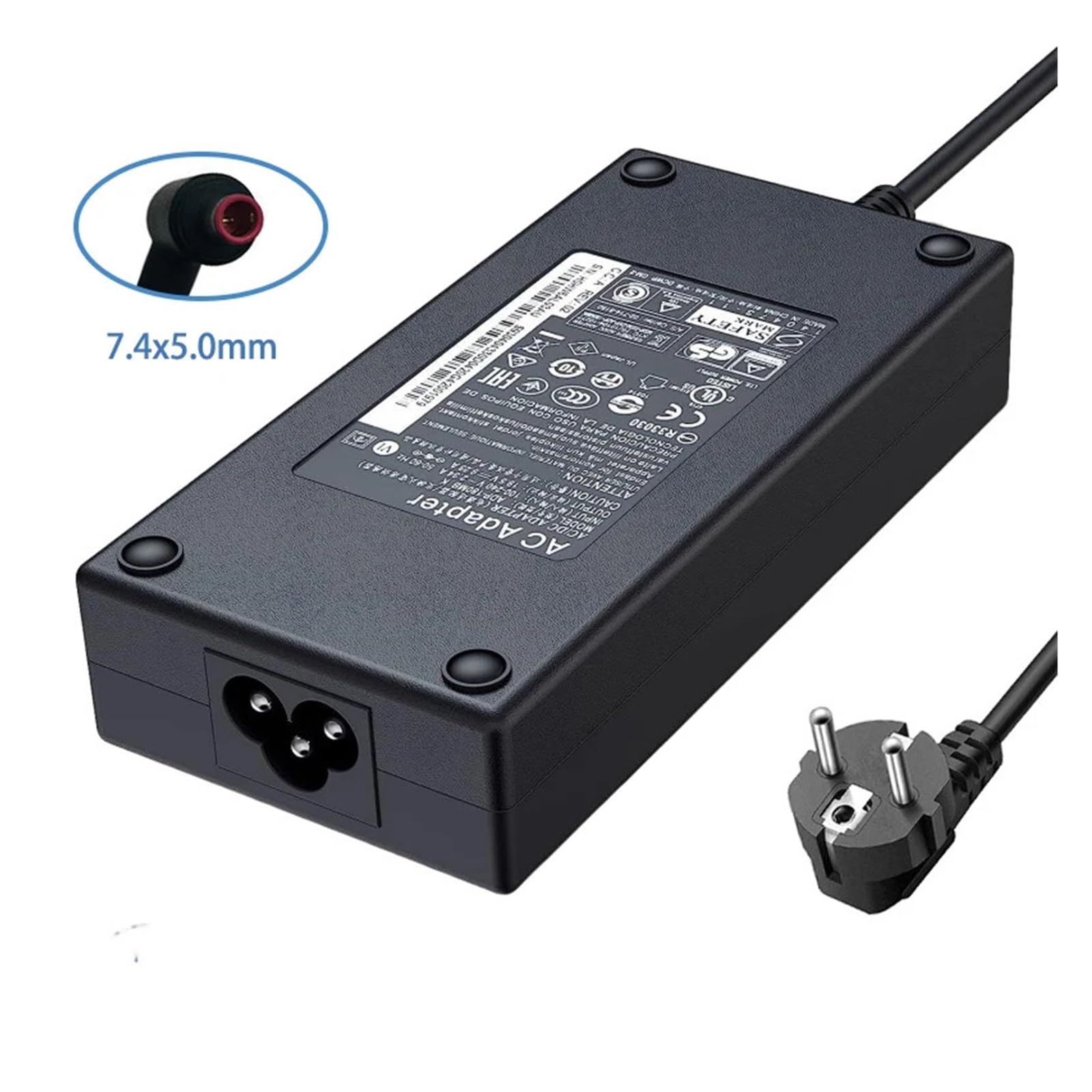 100-240 V 50-60 Hz 19,5 V 9,23 A 180 W 7,4 x 5,0 mm (EU) Zasilacz do laptopa