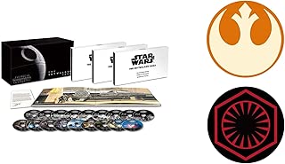 【Amazon.co.jp限定】スター・ウォーズ スカイウォーカー・サーガ 4K UHD コンプリートBOX(丸眞コラボレーション企画 オリジナルもちもちクッション付き) [4K ULTRA HD+ブルーレイ] [Blu-ray]