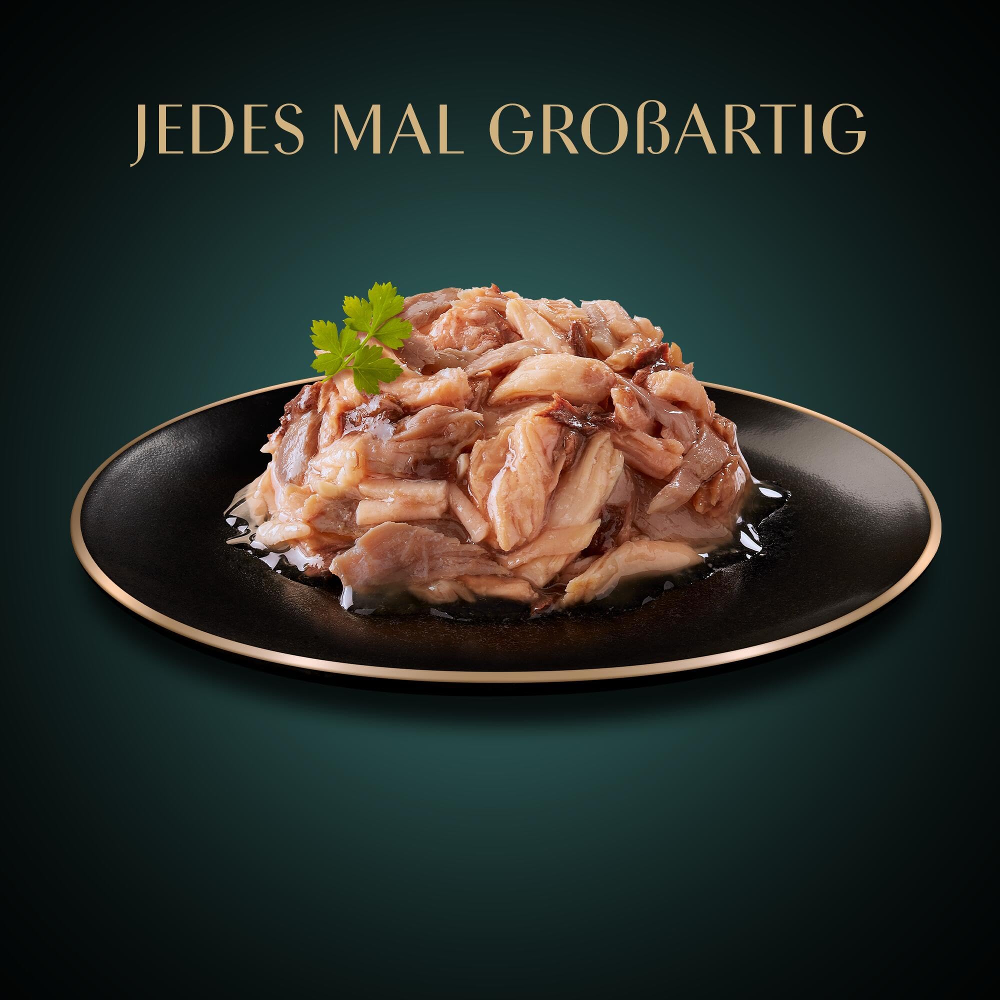 Sheba Filets Adult Katzenfutter in Sauce mit Huhn und Thunfisch, Weißfisch, Geflügel und Lachs 36 x 60 g Schale