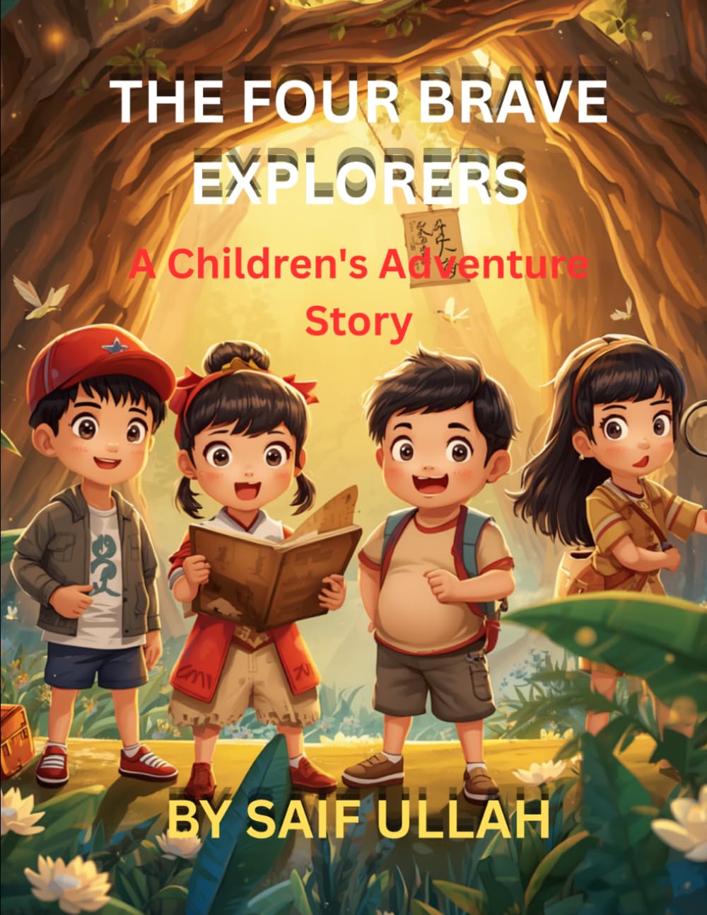 THE FOUR BRAVE EXPLORERS: A Magical Adventure Story for Kids About Courage, Friendship, and Discovery