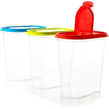 My-goodbuy24 Schüttdosen für Müsli - Cornflakes - 3er Set