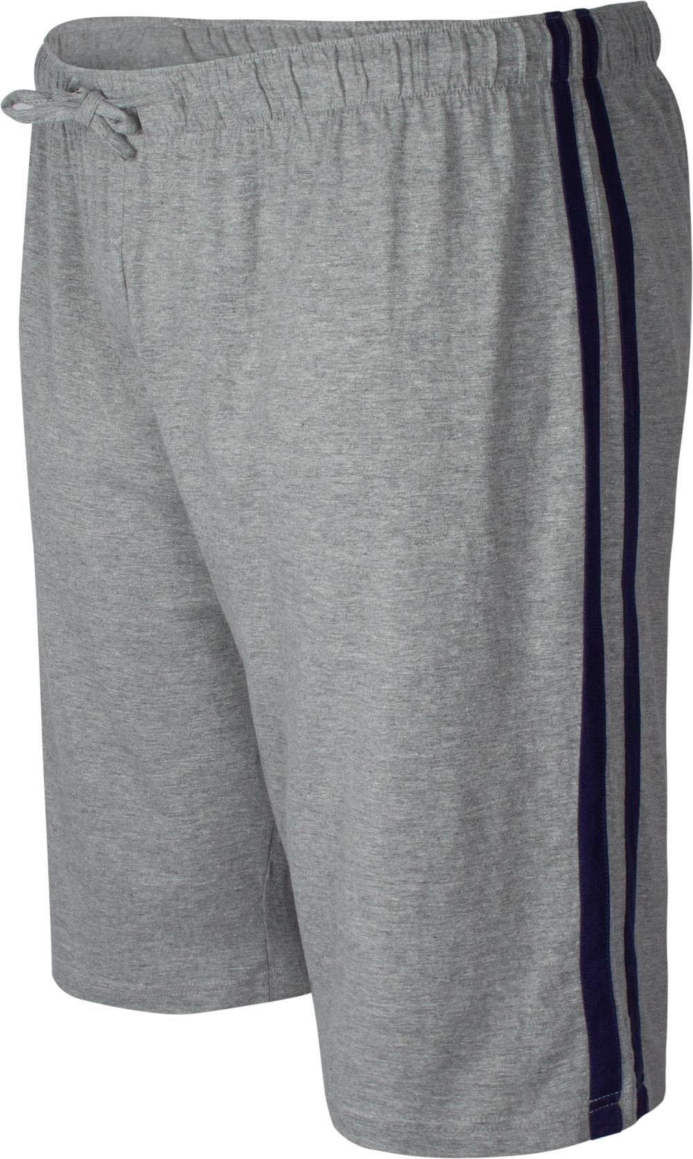 Ed Baxter Men's Essential Lounging Shorts - Grey - 8XL