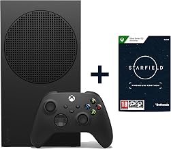 Xbox Series S – Black 1TB Digital Console + Starfield Premium Edition | Xbox & Windows 10/11 - Download Code