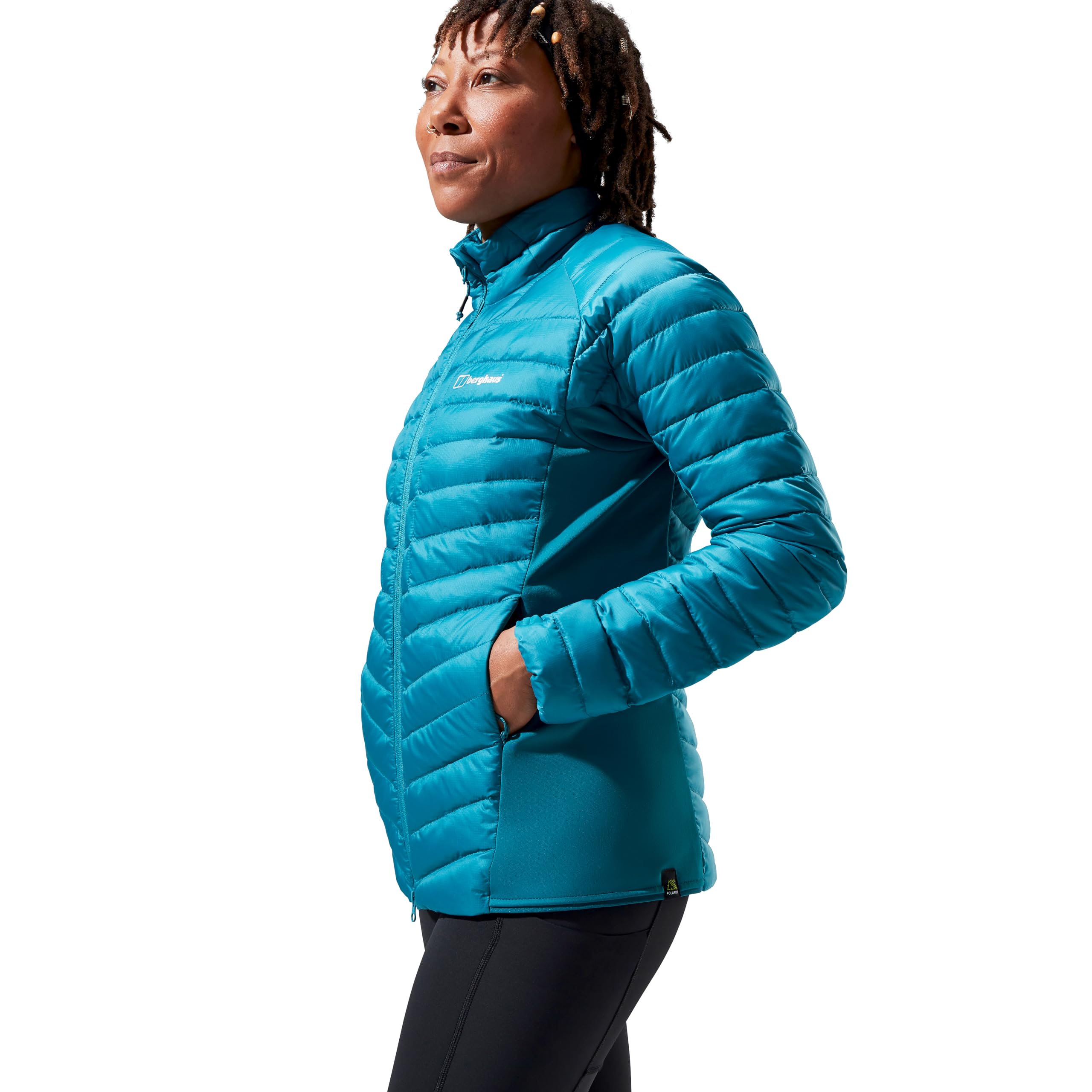 Berghaus Damen Tephra Stretch Reflect 2.0 Wattierte Daunenjacke | Schmeichelhafte Stretch-Passform| Leicht | Verstaubar | Pufferjacke Jacke