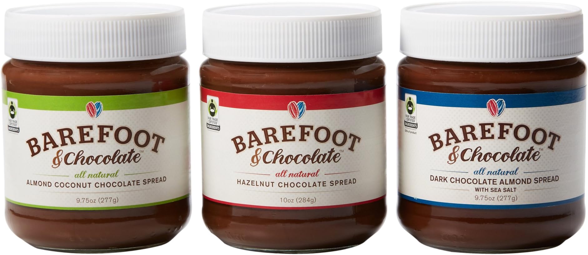 Barefoot & Chocolate Variety Pack, 3 Count