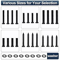 Vista 3 de Tornillos y arandelas para soporte de TV TCL Kit de tornillos para patas de soporte de TV 32S305 32S301 32S4610R 40S305 40S330 40FD5406 43S325