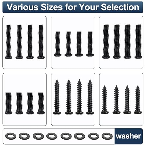 Miniatura 3 de Tornillos y arandelas para soporte de TV TCL Kit de tornillos para patas de soporte de TV 32S305 32S301 32S4610R 40S305 40S330 40FD5406 43S325