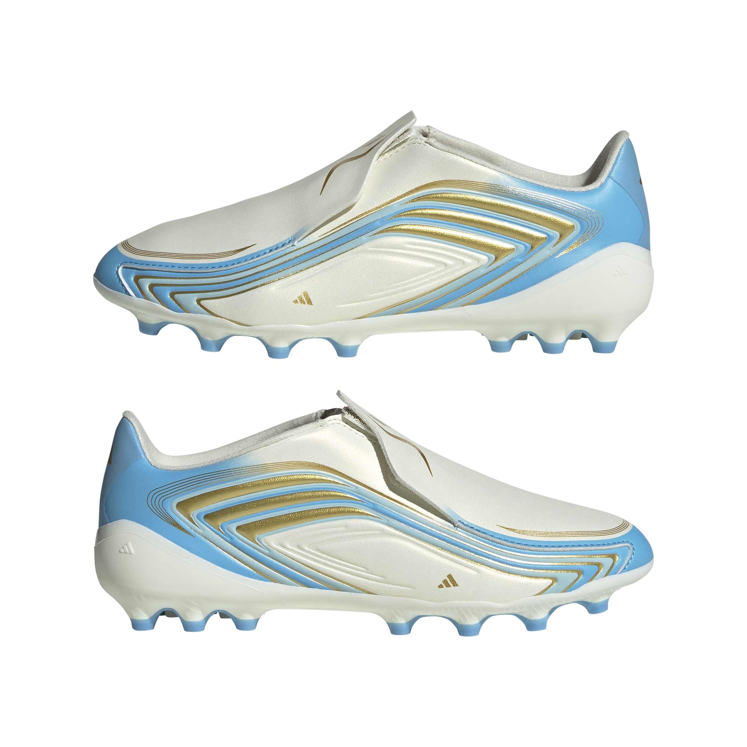 adidas F50 Messi League Laceless Artificial Ground Football Boots Kids ZapatosUnisex niños