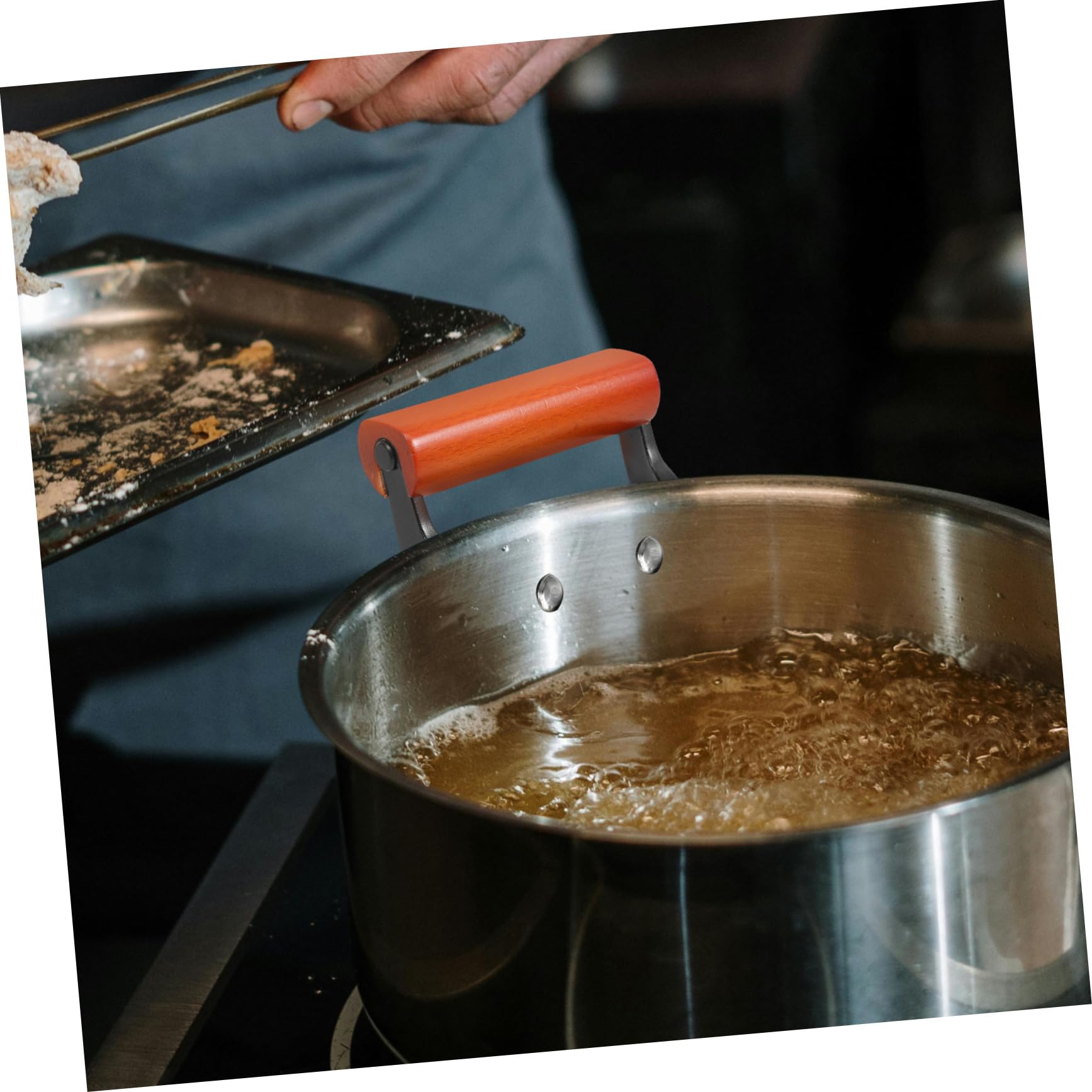 Ciieeo 4 Sätze Topfohren Pfannengriff Topfgriff Topf Ersatzteil Seitengriff Küchengerät Ersatzgriffe Für Topf Kesselgriffgriff Dampftopfteil Griff Der Dampfpfanne Hölzern 2 Stück * 4