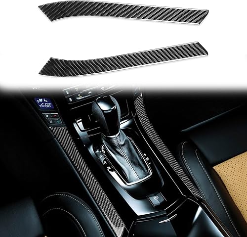 Miniatura 2 de Panel de cambio Accesorios de coche para Cadillac CTS 2008-2013 Pegatinas de ajuste de engranajes exteriores 2 piezas de fibra de carbono Car Styling