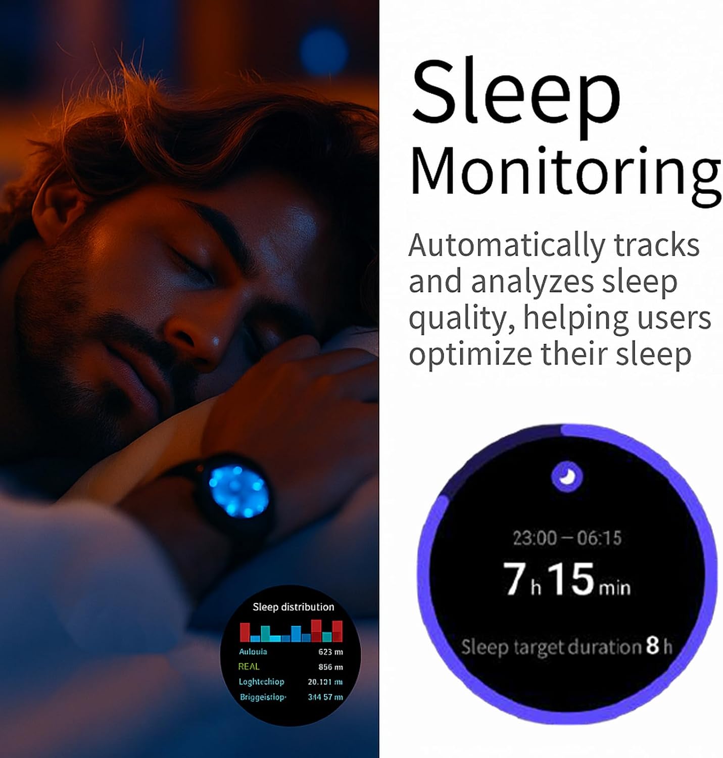 Military Smart Watch for Men Fitness Watch with Multiple Sport Modes Pedometer Calorie Heart Rate Monitor Sleep Monitor IP68 Waterproof Flashlight for Android iOS
