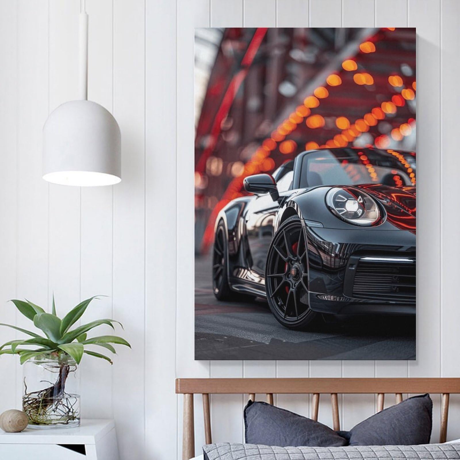 ポルシェ911 アートポスター A2版 Amazon.co.jp: ポルシェ911車ポスター (2) キャンバス 芸術 壁アート