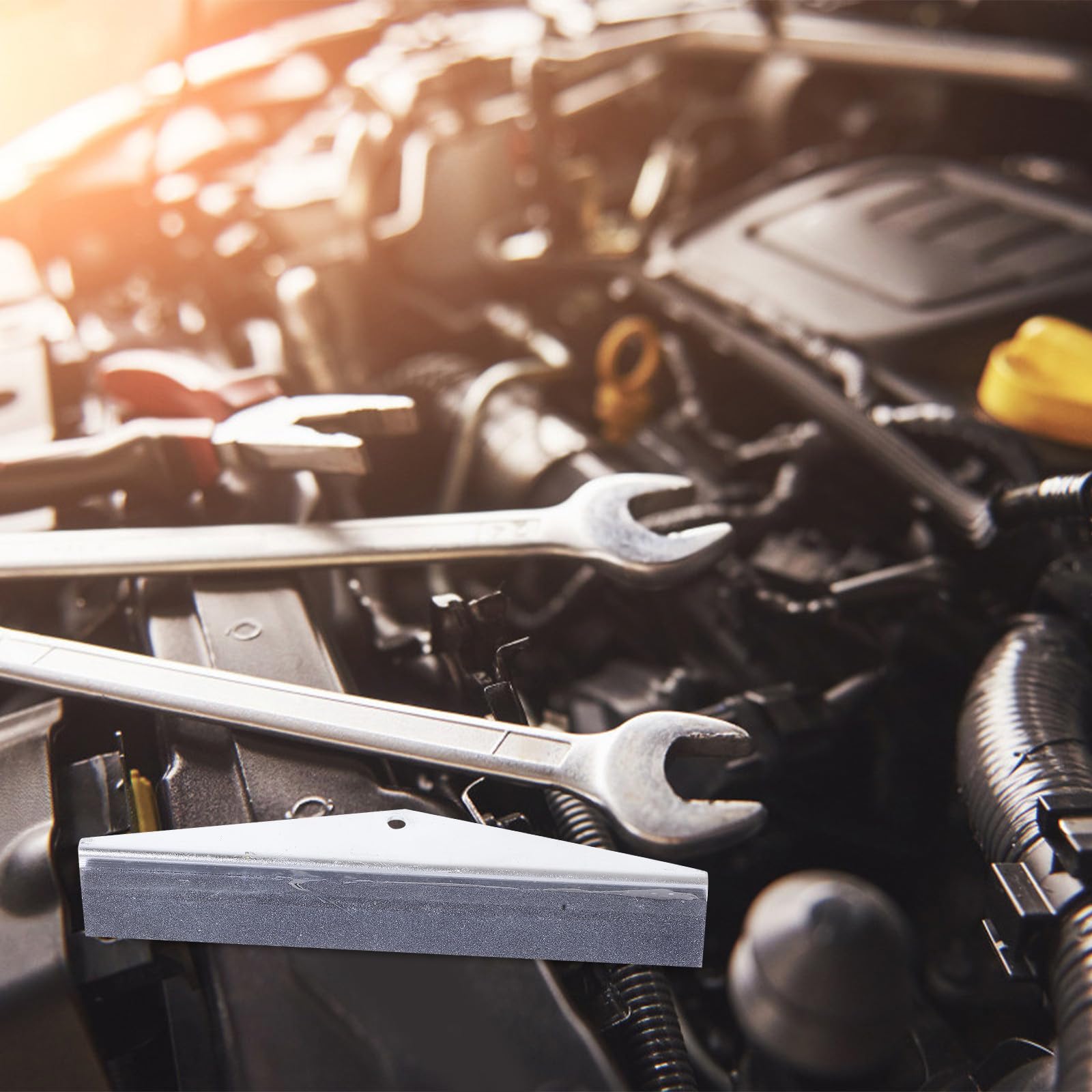 Kit da 3 Pezzi Pietre per L'affilatura Cilindri Motore Design a Tre Artigli in Ferro per Pulizia e Resistenza All'usura delle Superfici Cilindriche Automotive