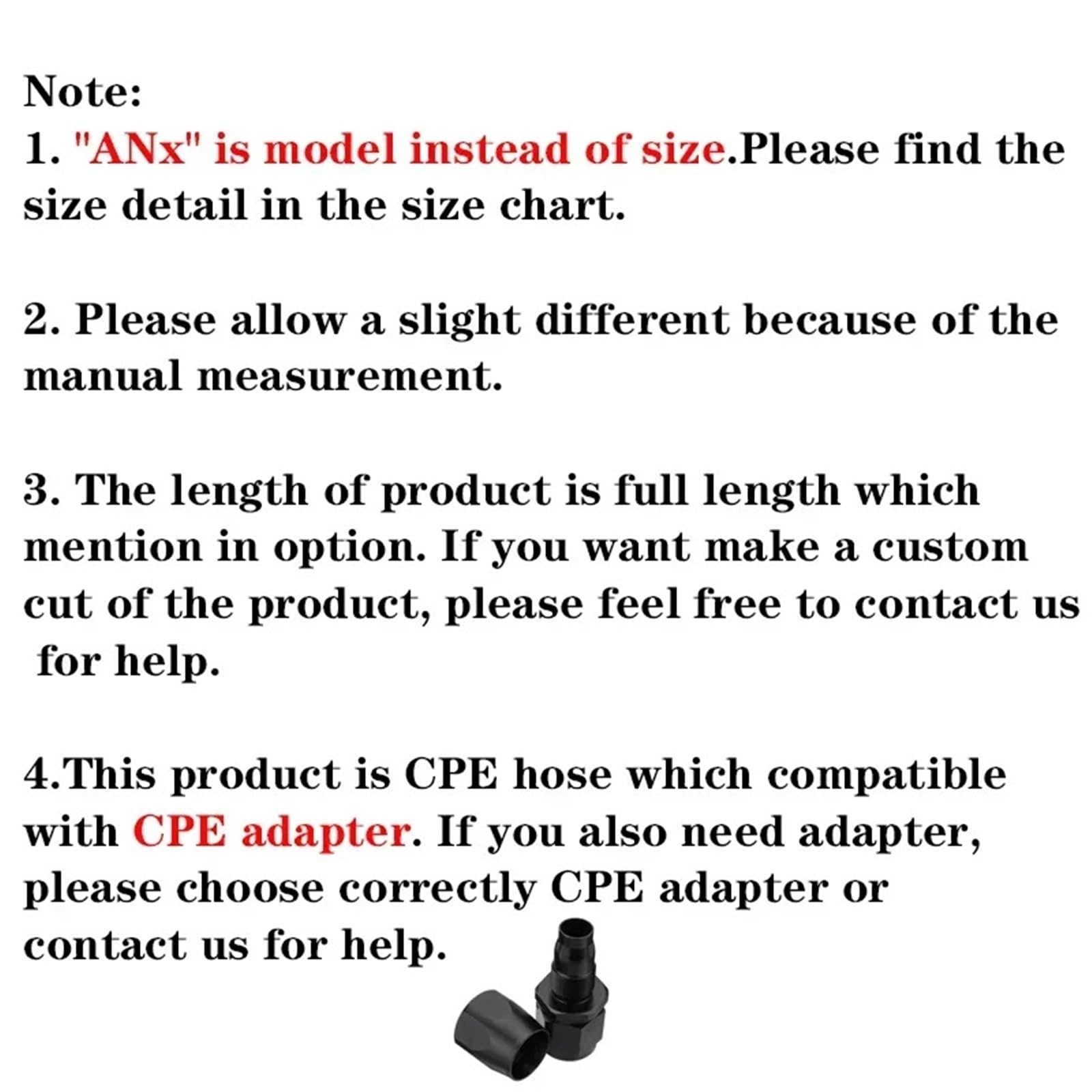 1M-6M AN4 AN6 AN8 AN10 AN12 Wąż paliwowy do chłodnicy oleju i gazu samochodowego Rura ze stali nierdzewnej w oplocie z gumy CPE Pressure Sensor Hose(2M AN6 ID8.73mm)