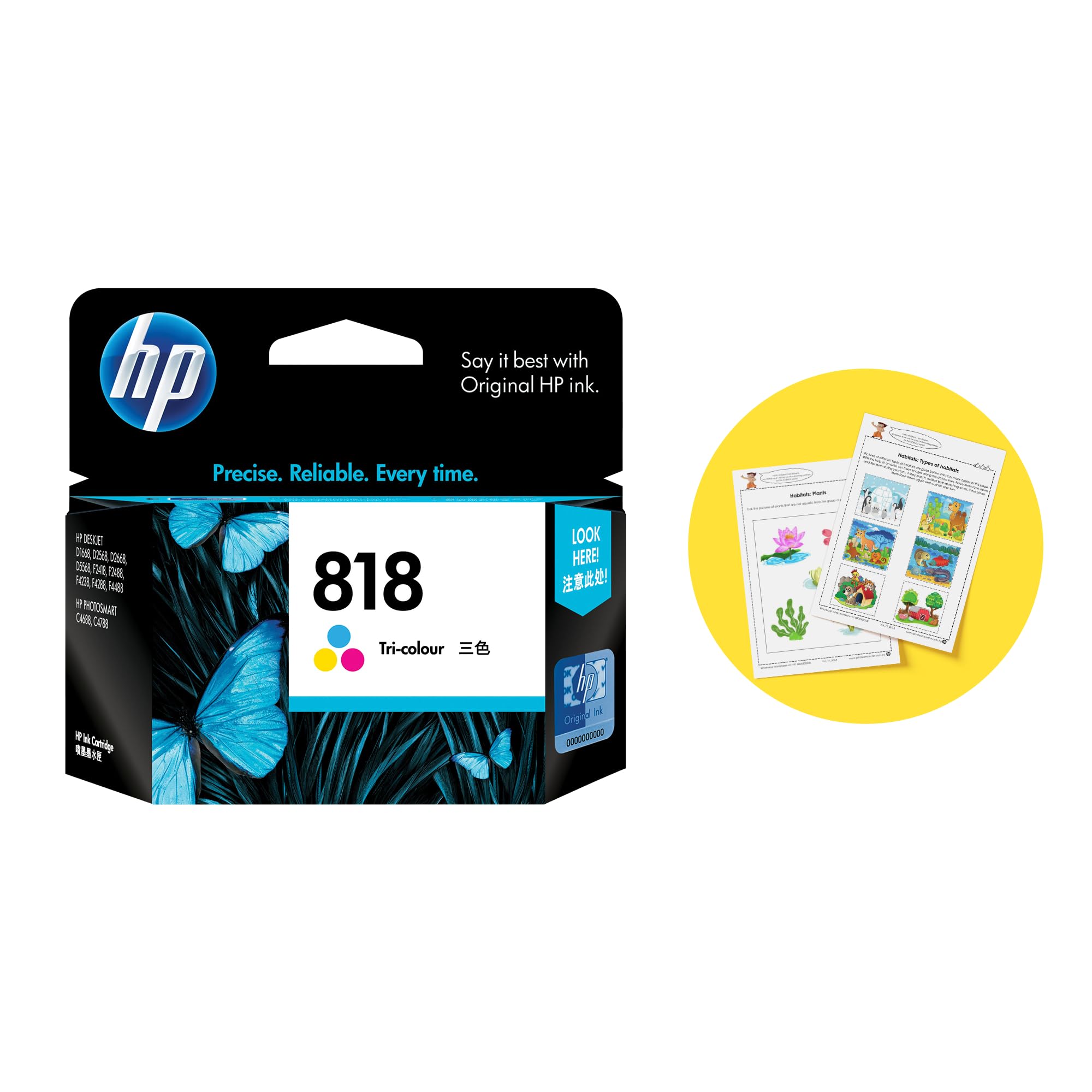 HP 818 Tri-color Original Ink Cartridge (B00BXXXTT2) Amazon Price History, Amazon Price Tracker