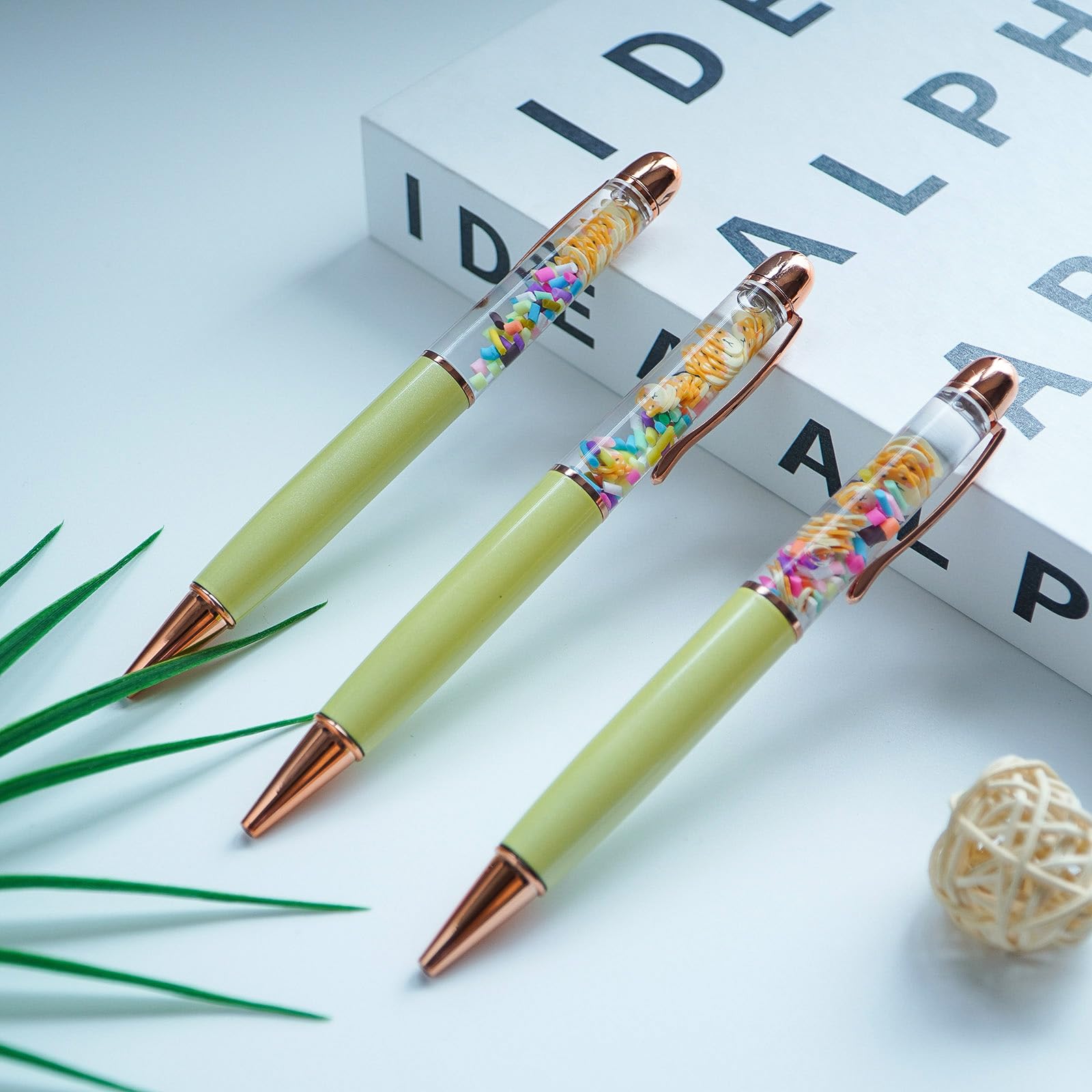 Sikyby Dog Funny Pens Cute Floater Floating Liquid Writing Journaling Office Pen Unique Gifts - Image 2