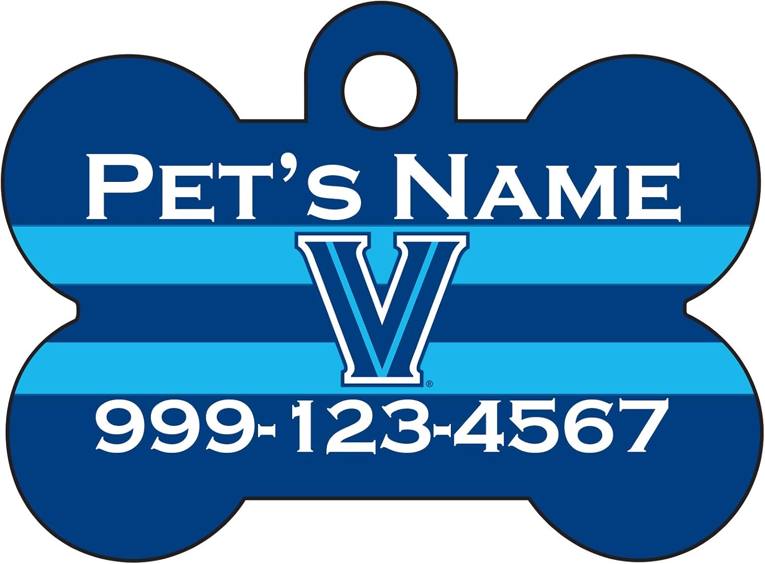 Villanova Wildcats Pet Id Dog Tag Personalized for Your