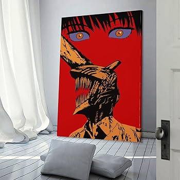 チェーンソーマン 額縁 絵画 チェーンソーマン 額縁 絵画 Amazon