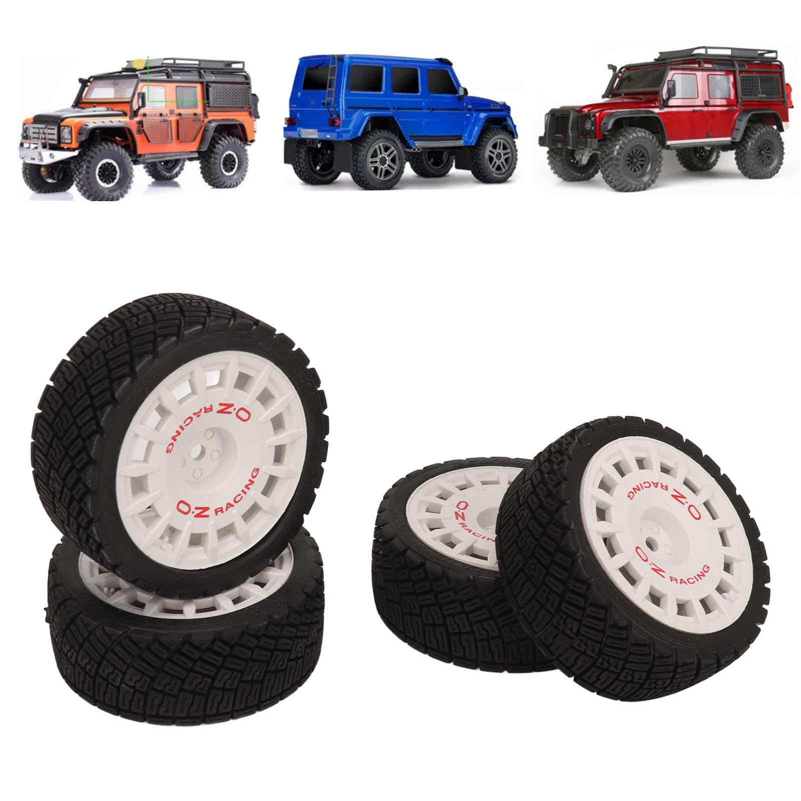 4 Pcs Pneu en Caoutchouc 1/10 Pneus de Voiture RC de Course pour HSP Redcat Traxxas Tamiya HPI Pièce de Voiture RC Diamètre 65mm Pneus 4 Pcs Pneu en Caoutchouc 1/10 Pneus de Voiture RC de Course pour HSP Redcat Traxxas Tamiya HPI Pièce de Voiture RC Diamètre 65mm Pneus
