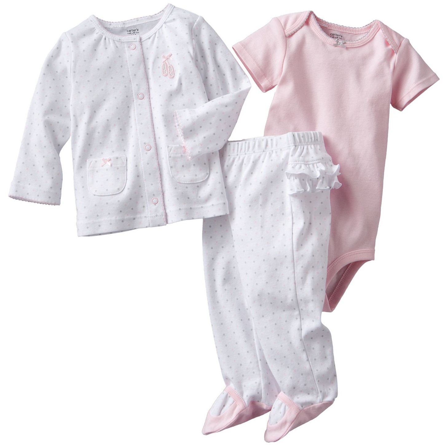 Carter's 3 Piece Essentials - Ballet Shoes