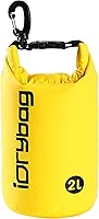 Vista 24 de IDRYBAG Bolsa seca para kayak impermeable 2L/5L/10L/15L/20L, pequeña bolsa impermeable para navegación