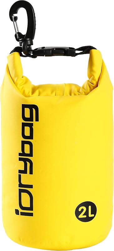 Dry Bag for Kayaking Waterproof 2L/5L/10L/15L/20L, Small Dry Sack Waterproof Bag for Boating