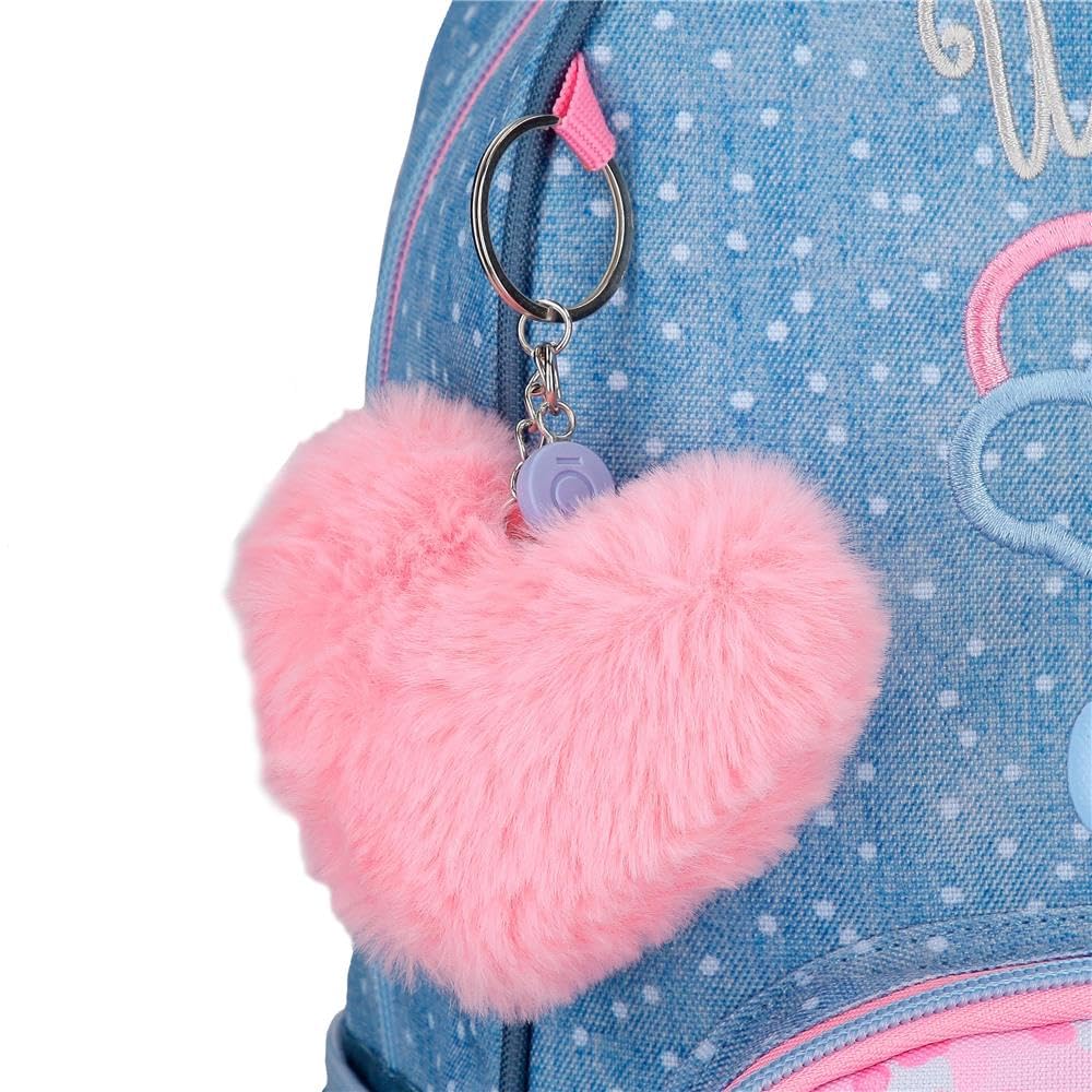 Enso Dreamer Zaino per bambini, zaino per la scuola, realizzato in poliestere, ruote doppie a rotazione multidirezionale, molteplici modi per usarlo, blu, Rucksack 44, Zaino 44