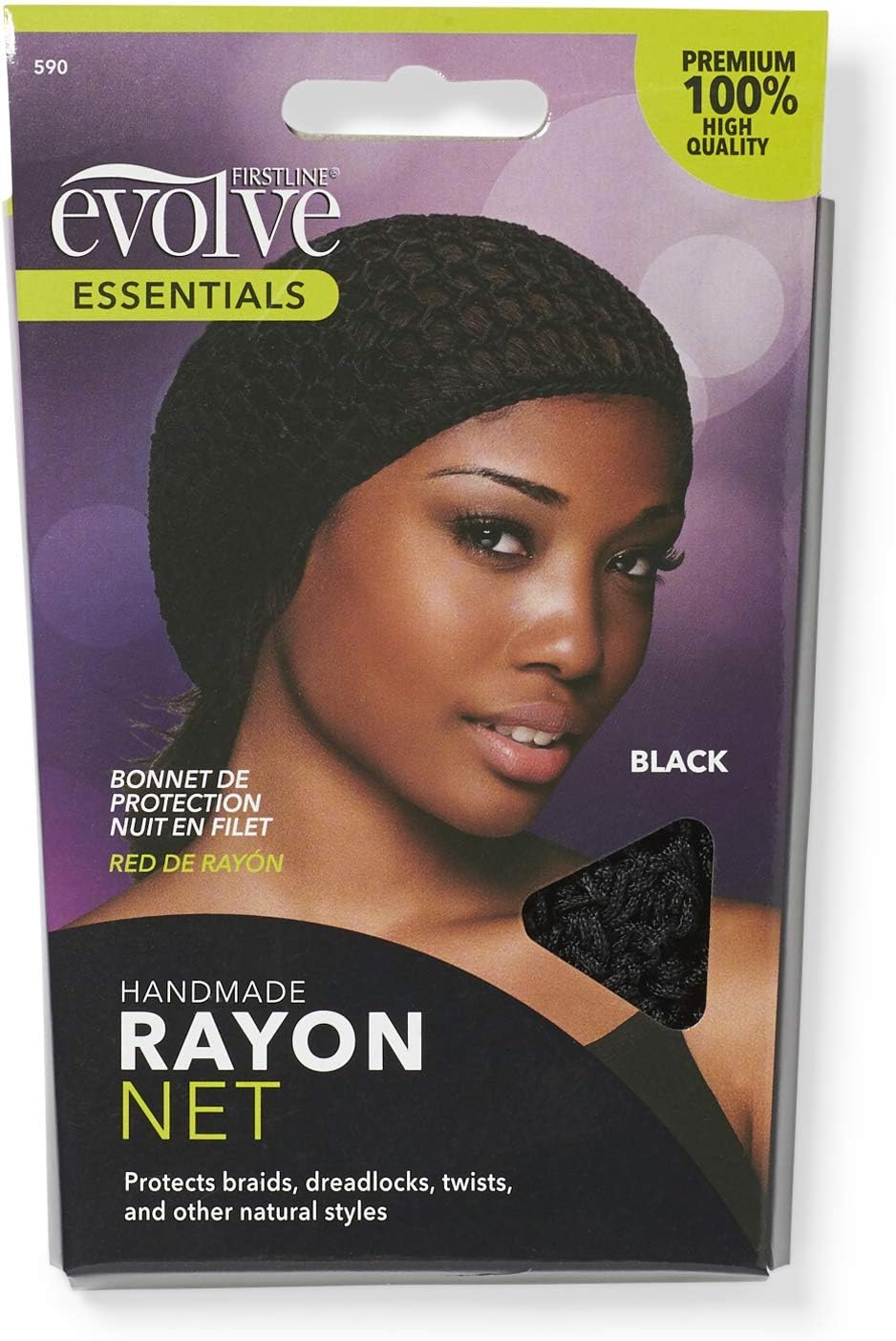 Darling Rayon Black Hair Net